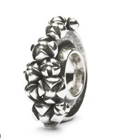 Charm Trollbeads in Argento BUGANVILLE